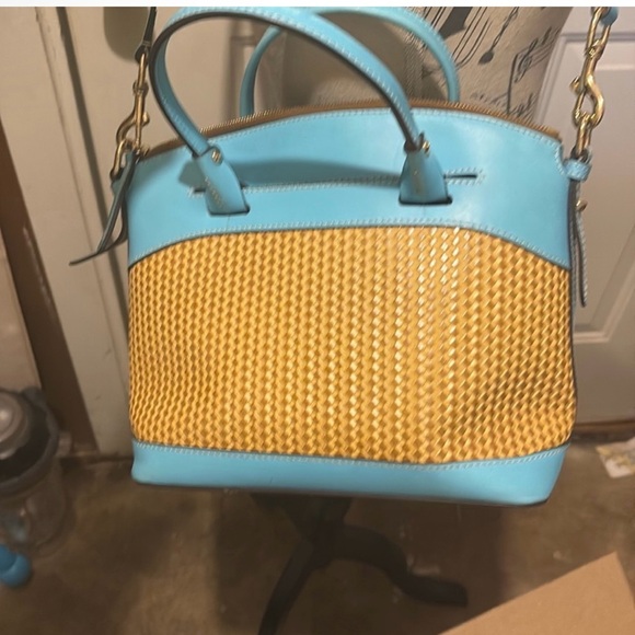 Dooney & Bourke Beacon Woven Domed Satchel - Picture 5 of 12